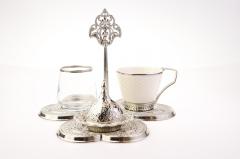 Set de cafea - Busem Argintiu