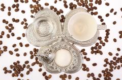 Set de cafea - Busem Argintiu