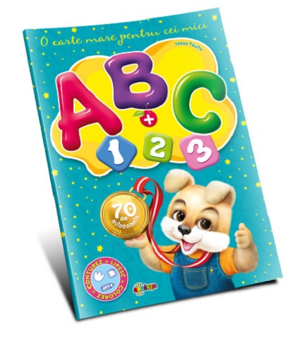 Marea carte de colorat - ABC + 1, 2, 3