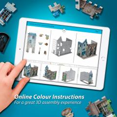 Puzzle 3D - Ollivander’s Wand Shop And Scribbulus