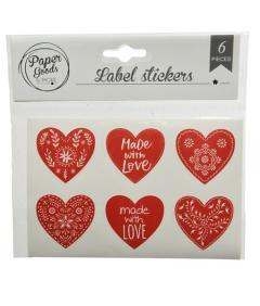 Set stickere - Paper Heart