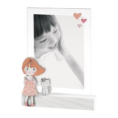 Rama foto - Photo Frame 13x18 cm Little Girl, white