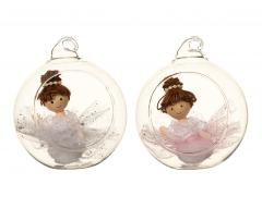 Glob - Bauble Glass Angel Inside - mai multe modele