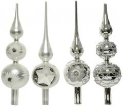 Varf de brad argintiu - Tretopper Glass - Modele diferite