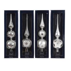 Varf de brad argintiu - Tretopper Glass - Modele diferite