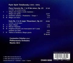 Tchaikovsky: Piano Concerto No 1. Mozartiana Suite