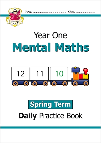 New KS1 Mental Maths Daily Practice Book: Year 1 - Spring Term - CGP Books