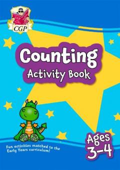 New Counting Activity Book for Ages 3-4