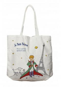 Tote Bag - Le Petit Prince - On ne voit bien qu'avec le coeur