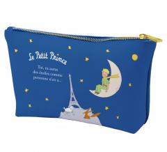 Portfard - Pochette Trapeze Le Petit Prince A Paris Croissant Lune