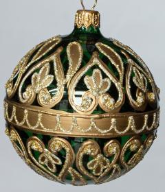 Glob - Verde cu inimi aurii