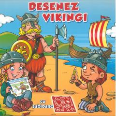 Desenez vikingi - cu sabloane