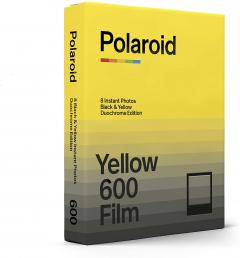 Film instant - Polaroid Duochrome 600 Film, Black & Yellow Edition