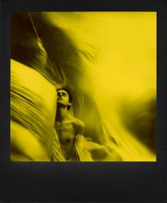 Film instant - Polaroid Duochrome 600 Film, Black & Yellow Edition