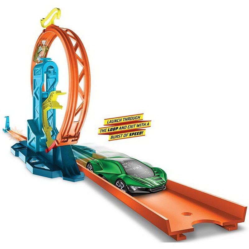 Hot wheels best sale track loop set