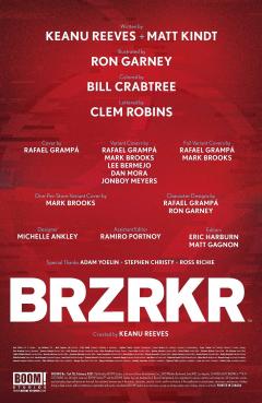 BRZRKR - Volume 1