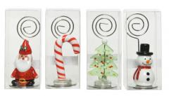 Suport carti de vizita si fotografii Xmas - mai multe diferite - pret pe bucata