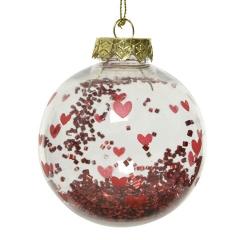 Glob - Bauble Shatterproof Heart, 8 cm