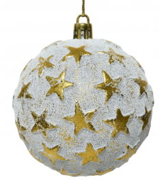 Glob - Bauble Shatterproof Star, 8 cm