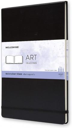 Bloc de desen A3 - Moleskine Watercolour - Black