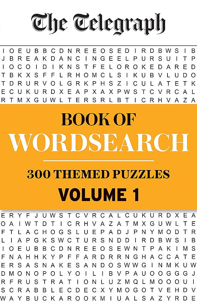 The Telegraph: Book of Wordsearch - Volume 1