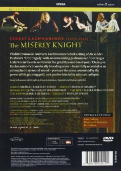 Sergei Rachmaninov: The Miserly Knight