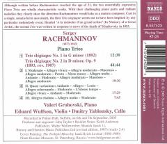 Rachmaninov - Piano Trios