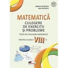 Matematica. Culegere de exerciti si probleme. Clasa a VIII a