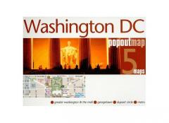 Washington DC Popout Map