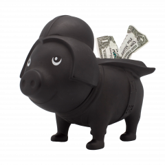 Pusculita - Biggys - Black Star Piggy Bank
