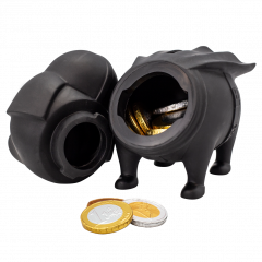 Pusculita - Biggys - Black Star Piggy Bank