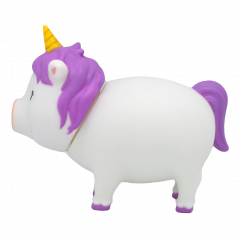 Pusculita - Biggys - Unicorn Piggy Bank - White