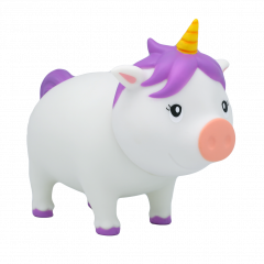 Pusculita - Biggys - Unicorn Piggy Bank - White