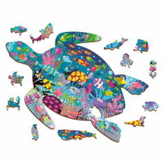 Puzzle din lemn - Woody Puzzle - The Sea