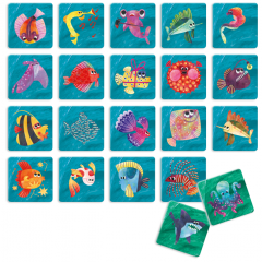 Joc educativ - Risky memo - Beware of the Shark