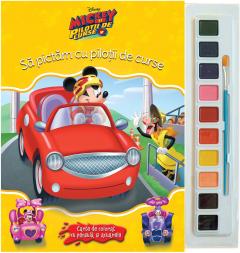 Disney. Mickey si pilotii de curse. Sa pictam cu pilotii de curse