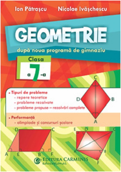 Geometrie. Clasa a VII a