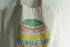 Tote Bag - Balon cu aer cald - Pene