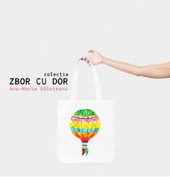 Tote Bag - Balon cu aer cald - Pene