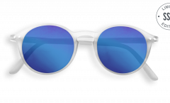 Ochelari de soare pentru copii - #D White Crystal Blue Mirror