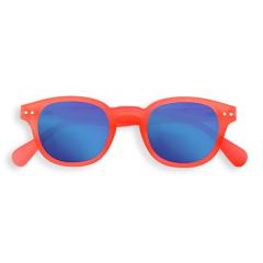 Ochelari de soare - #C Orange Safran Crystal Blue Mirror Lenses