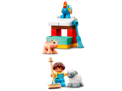 LEGO DUPLO - Hambar, tractor si animale de la ferma (10952)