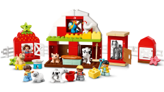 LEGO DUPLO - Hambar, tractor si animale de la ferma (10952)