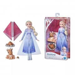 Papusa - Frozen 2 - Elsa si Focul de Tabara