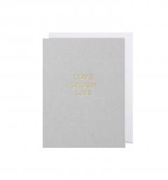Felicitare - Love, Laugh, Live Lagom Design