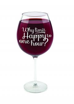 Pahar pentru vin - Why Limit Happy Hour To One Hour