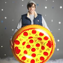Saltea gonflabila pentru zapada - Pizza