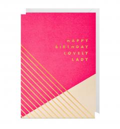 Felicitare - Happy Birthday Lovely Lady Lagom Design