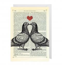 Felicitare - Pigeons in Love