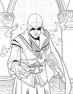 Assassin's Creed: The Official Coloring Book